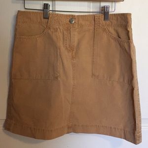 J. Crew cargo skirt size 6 waist 32"